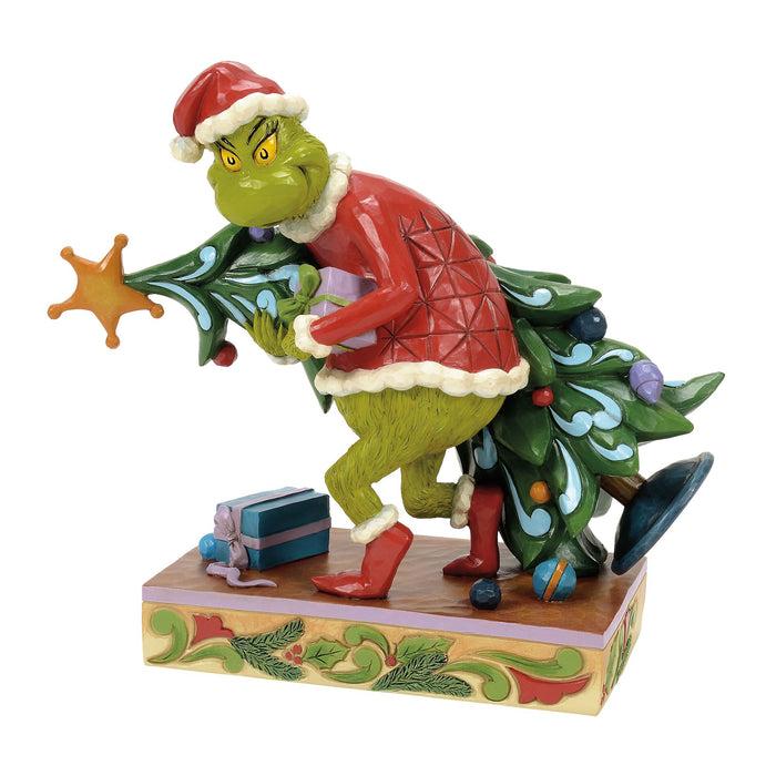 Enesco Grinch Carrying/Stealing Tree