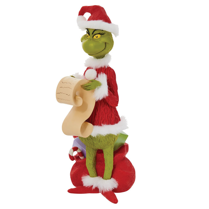 Enesco Grinch Checking His List