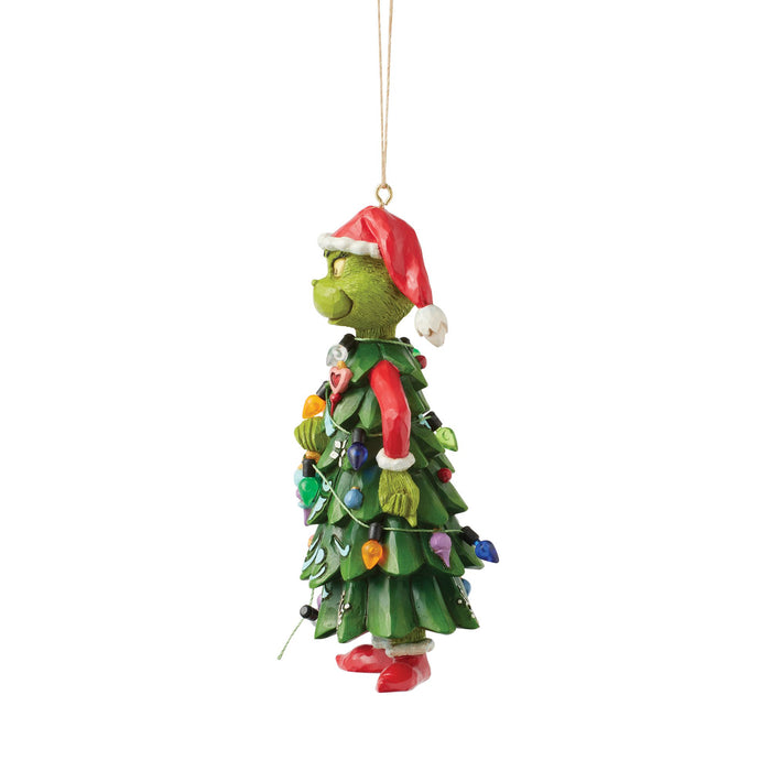 Enesco Grinch Dressed As Tree Orn
