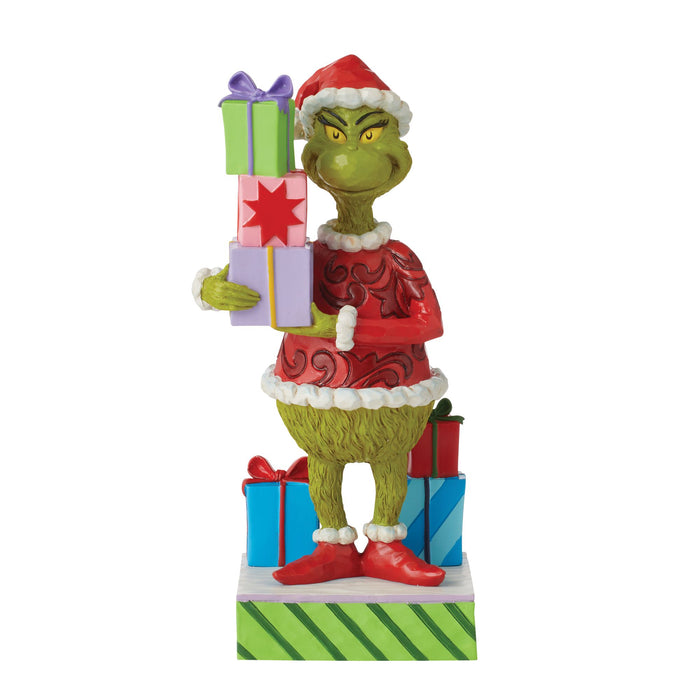 Enesco Grinch Holding Presents