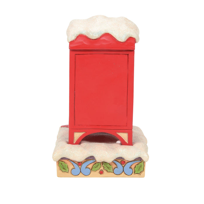 Enesco Grinch In Mailbox Figurine