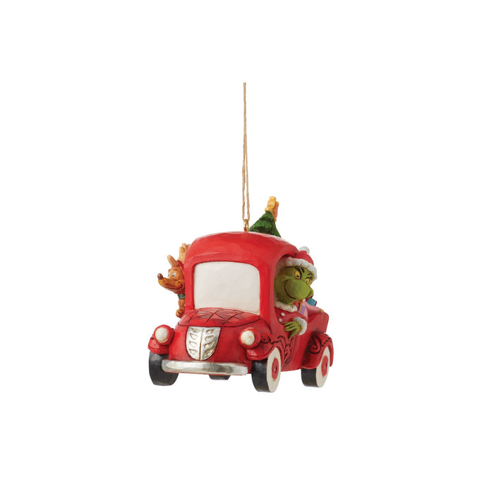 Enesco Grinch In Red Truck Ornament