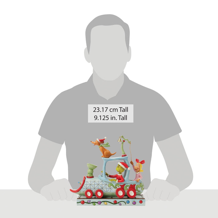 Enesco Grinch Max And Cindy On Train