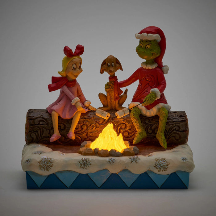 Enesco Grinch Max Cindy Roasting