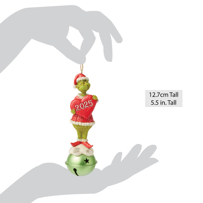 Enesco Grinch On Bell Dated 2025