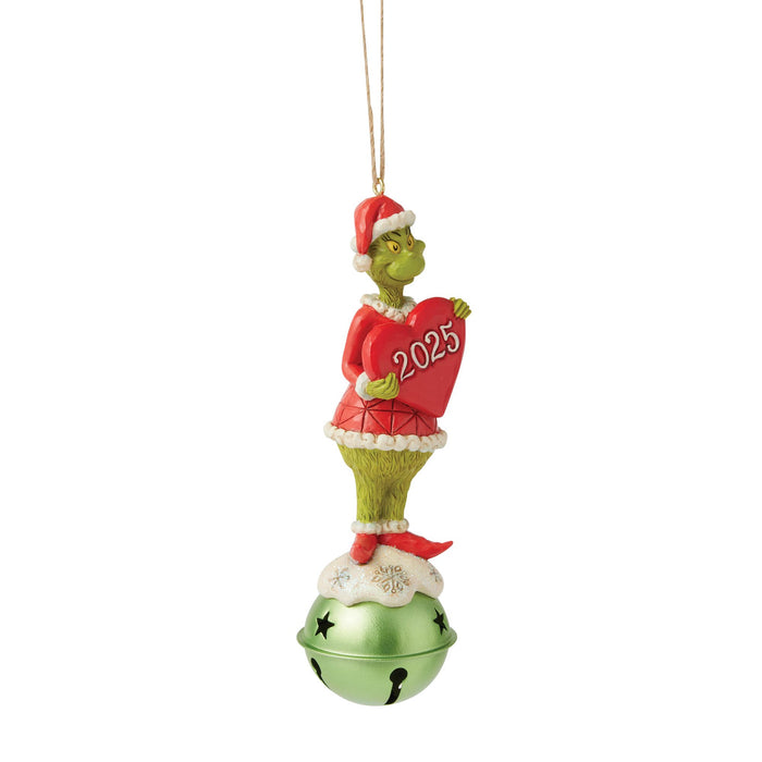 Enesco Grinch On Bell Dated 2025