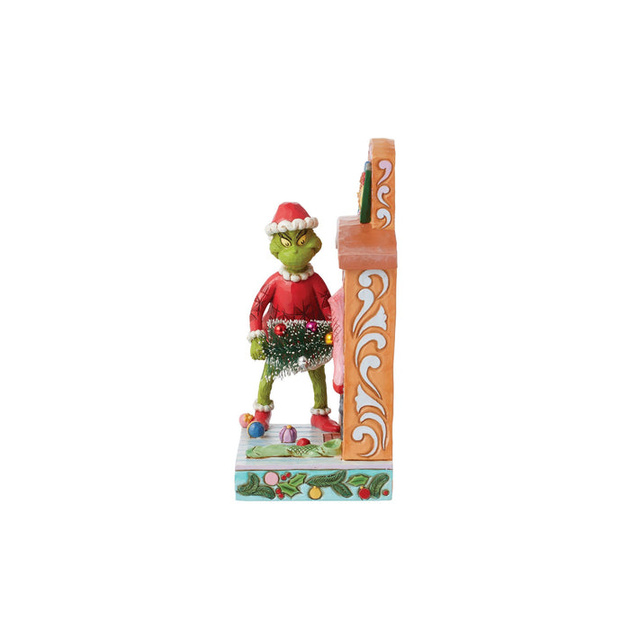 Enesco Grinch Pushing Tree Up