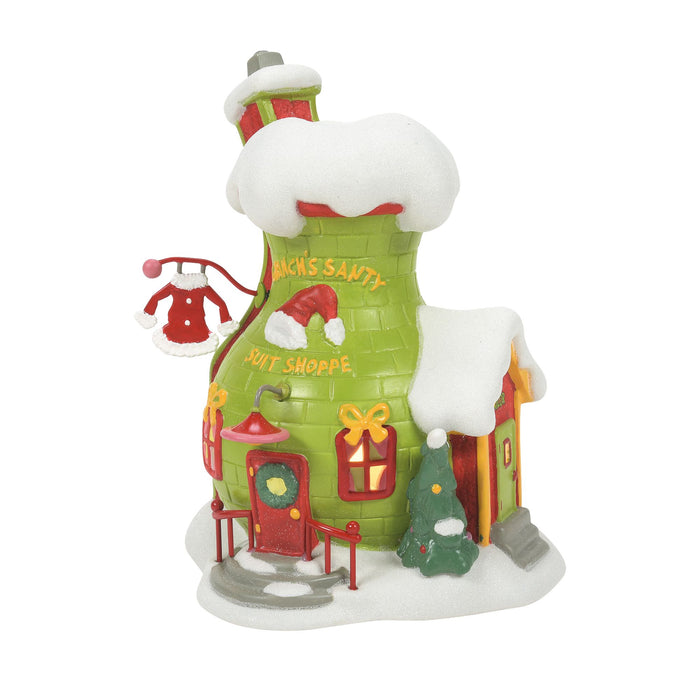 Enesco Grinch's Santy Suit Shoppe