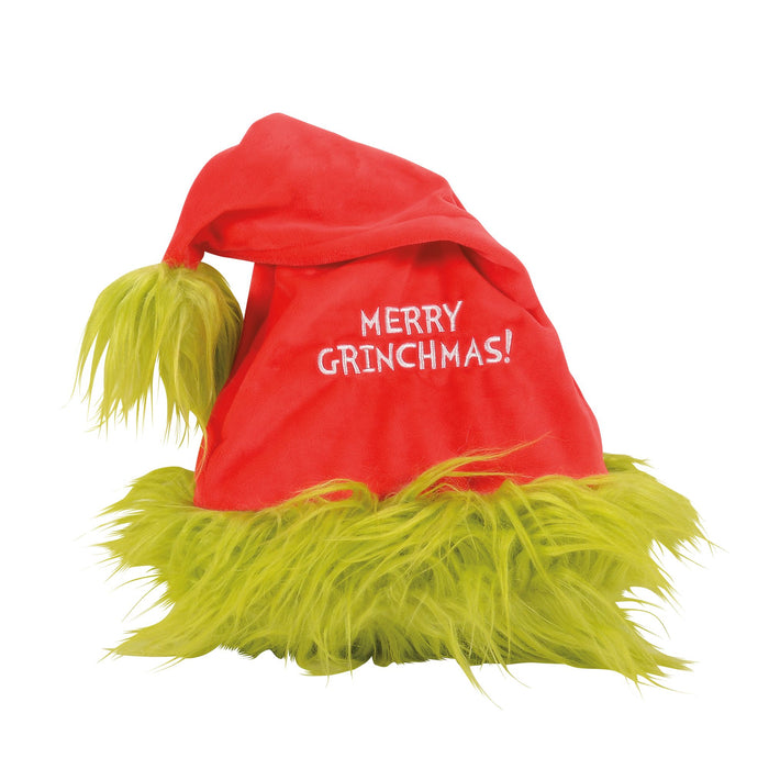 Enesco Grinch Santa Hat & Gloves St/2