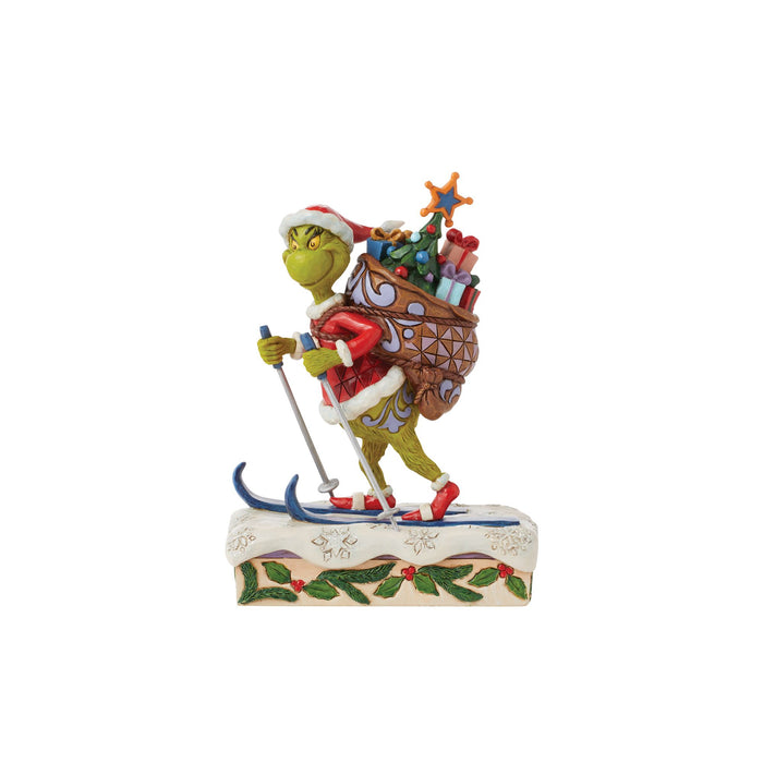 Enesco Grinch Skiing
