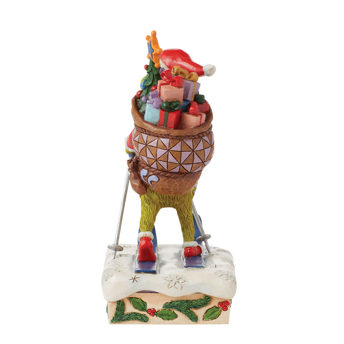 Enesco Grinch Skiing