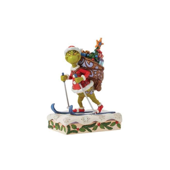 Enesco Grinch Skiing
