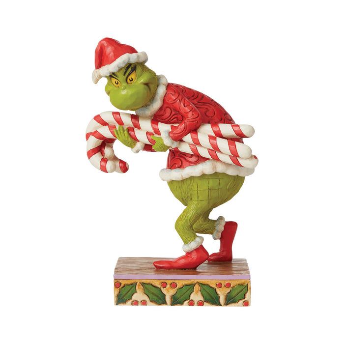 Enesco Grinch Stealing Candy Canes
