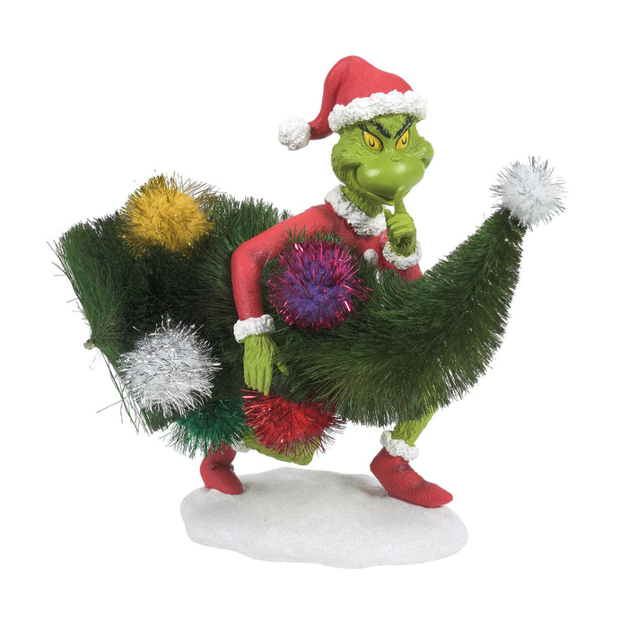 Enesco Grinch Stealing Tree Figurine