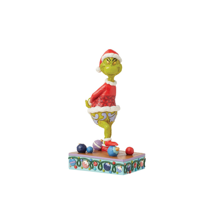 Enesco Grinch Stepping On Ornaments