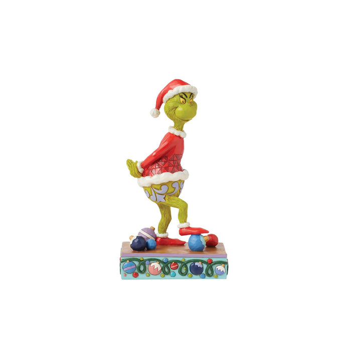 Enesco Grinch Stepping on Ornaments