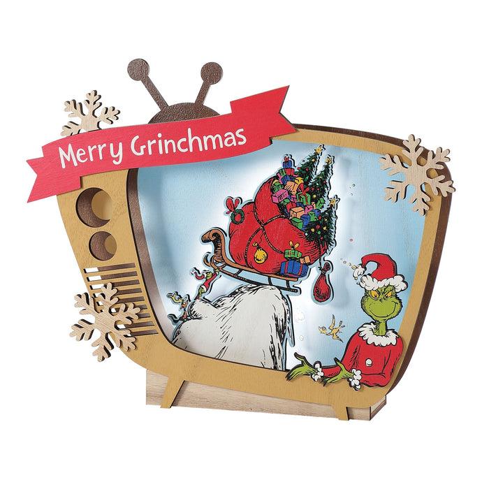 Enesco Grinch TV Table Decor