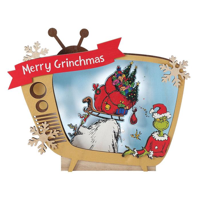 Enesco Grinch TV Table Decor