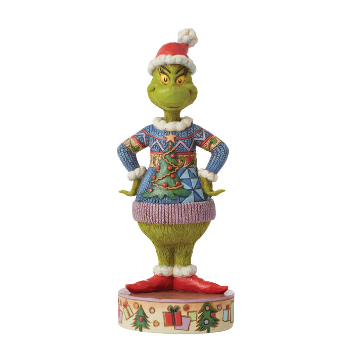 Enesco Grinch Wearing Ugly Sweater