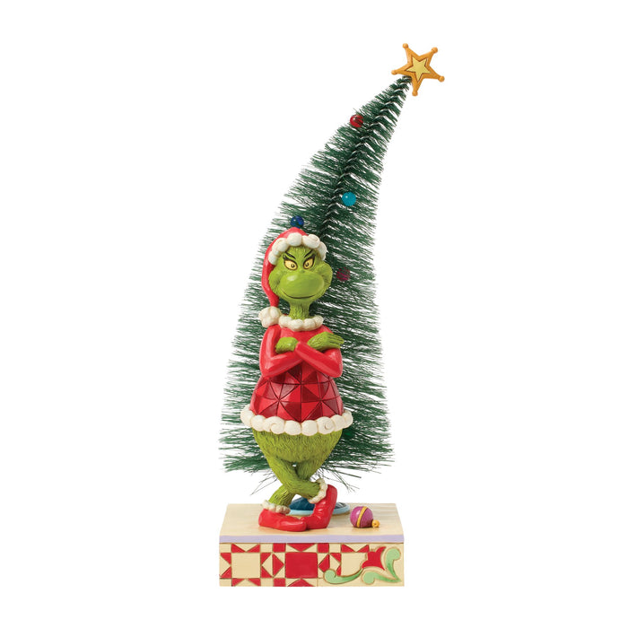 Enesco Grinch with Arms Crossed Fig