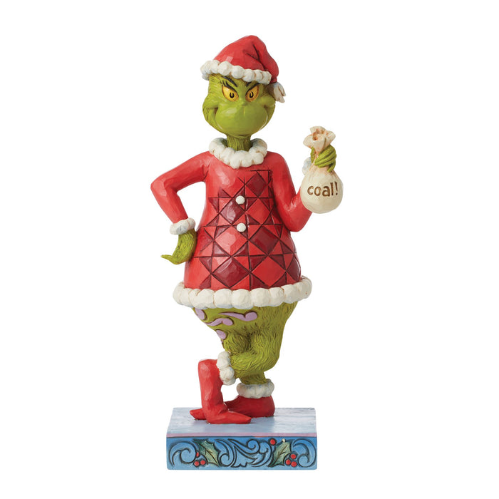 Enesco Grinch with Bag of Coal