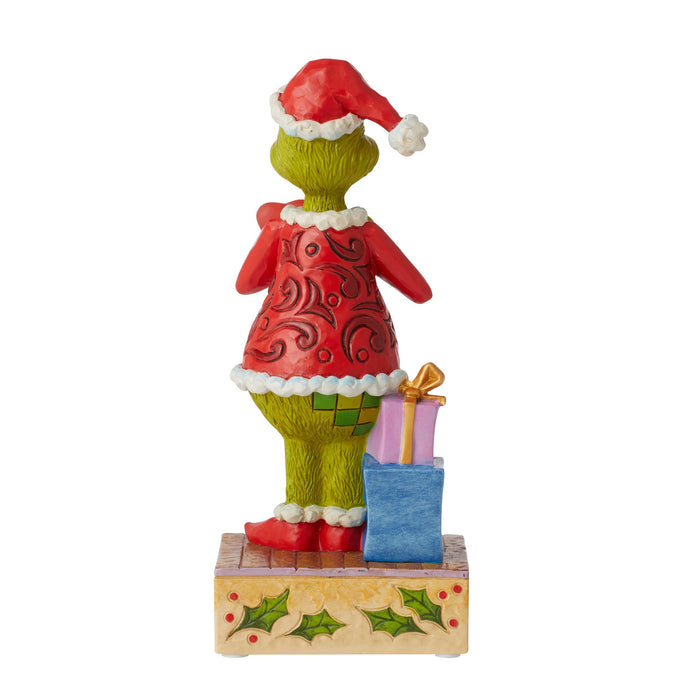 Enesco Grinch With Large Red Heart