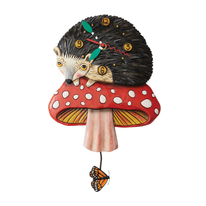 Enesco Hank The Hedgehog Wall Clock