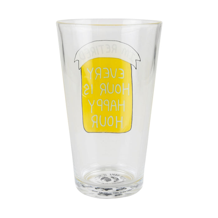 Enesco Happy Hour Retired Pint Glass