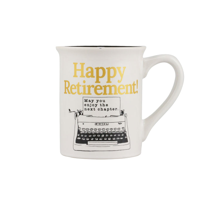 Enesco Happy Retirement Mug 16 oz
