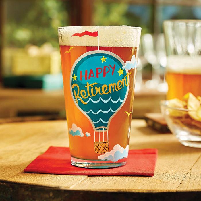 Enesco Happy Retirement Pint Glass