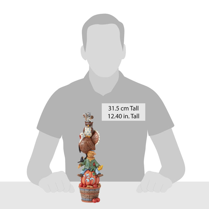 Enesco Harvest Critter Stack Figurine