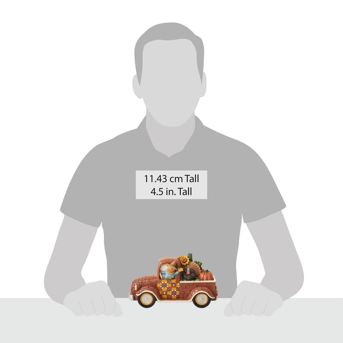 Enesco Harvest Pickup Truck Figurine