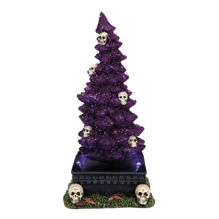 Enesco Haunted Skull Tree