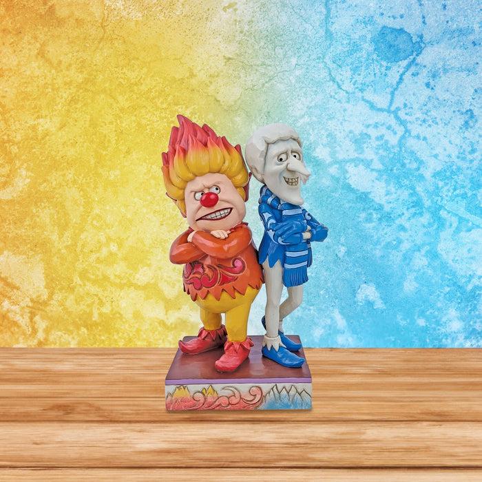 Enesco Heat & Snow Miser Back-to-Back