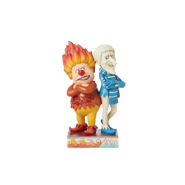 Enesco Heat & Snow Miser Back-to-Back