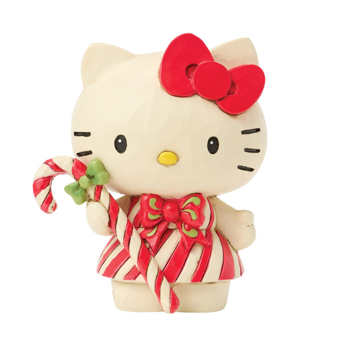 Enesco Hello Kitty Candy Cane Mini