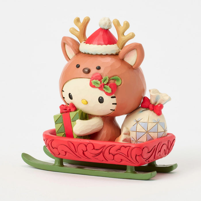 Enesco Hello Kitty Reindeer