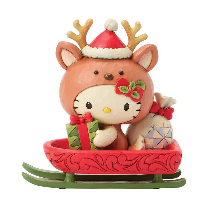 Enesco Hello Kitty Reindeer