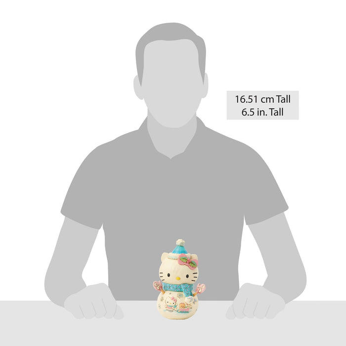 Enesco Hello Kitty Snowman