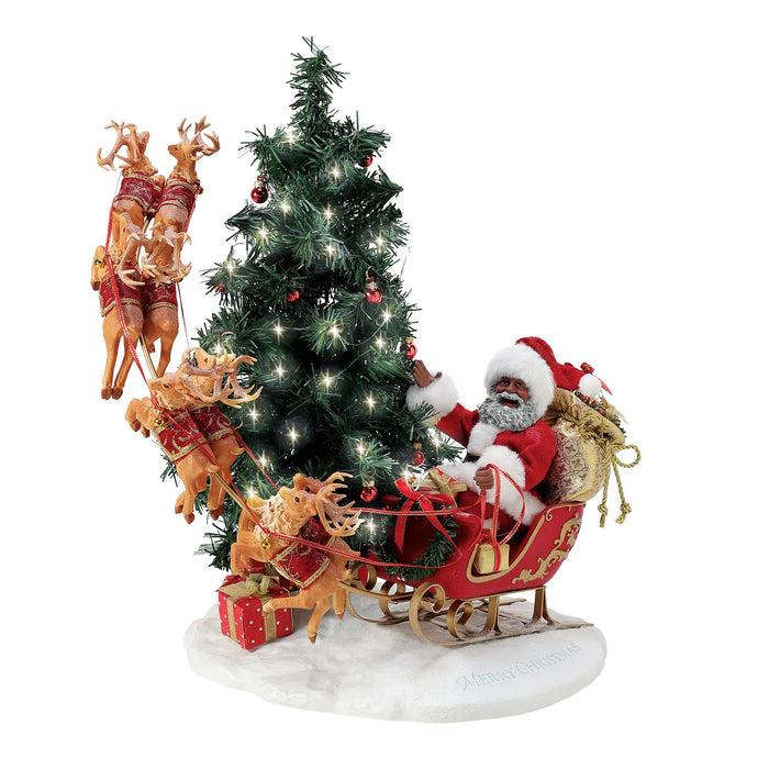 Enesco Here Comes Santa Claus AA