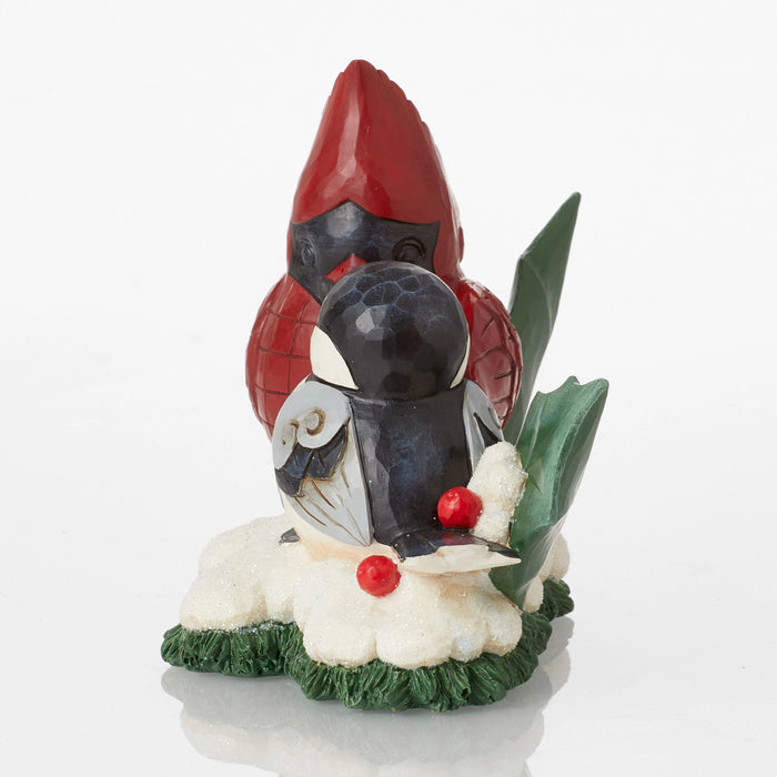 Enesco HG Cardinal & Chickadee Fig