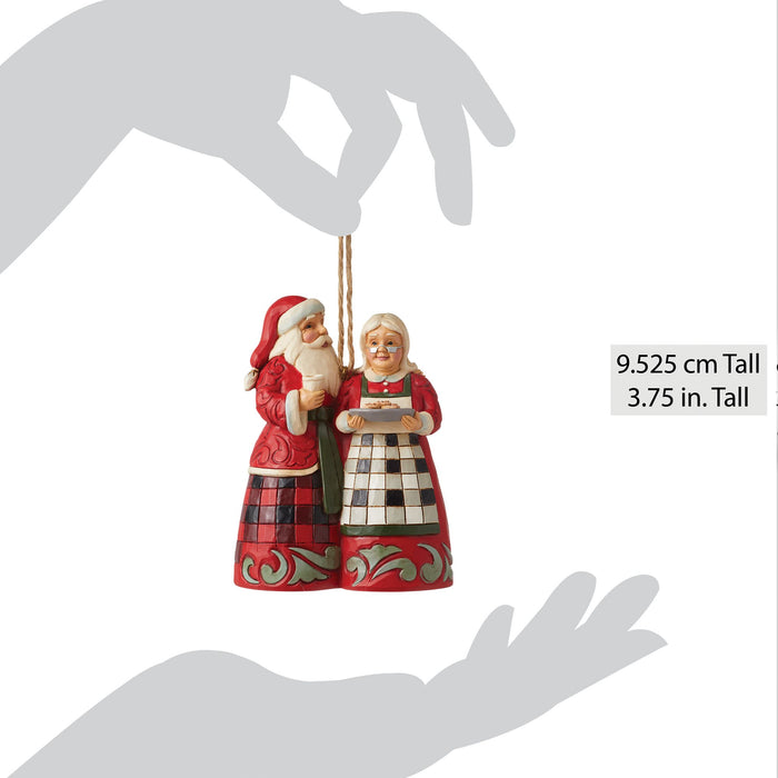 Enesco HG Santa & Mrs. Claus Ornament