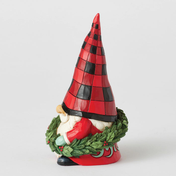 Enesco Highland Glen Gnome Wreath Fig