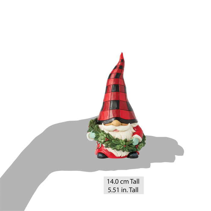 Enesco Highland Glen Gnome Wreath Fig