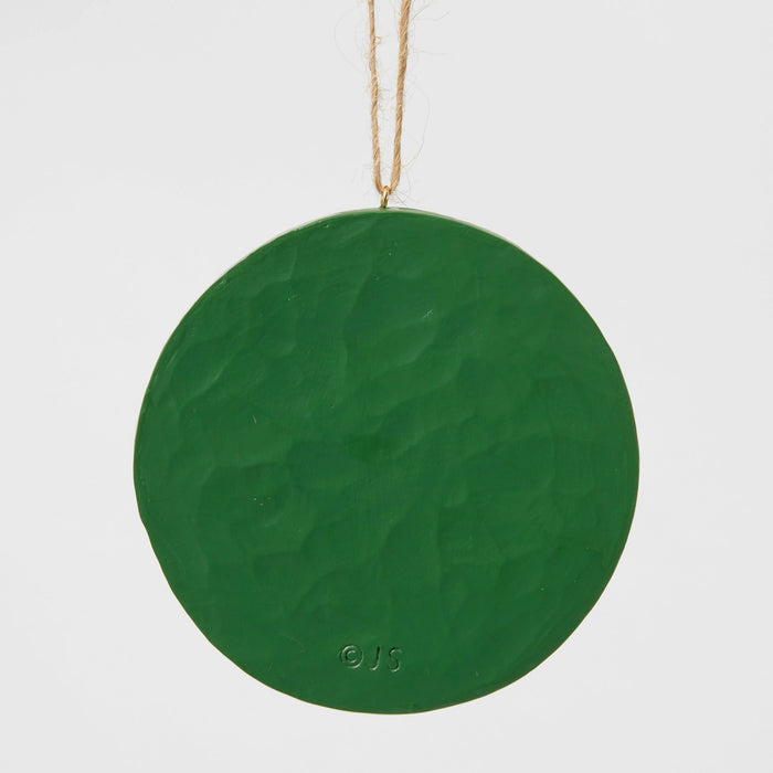 Enesco Highland Glen Red Truck Orn