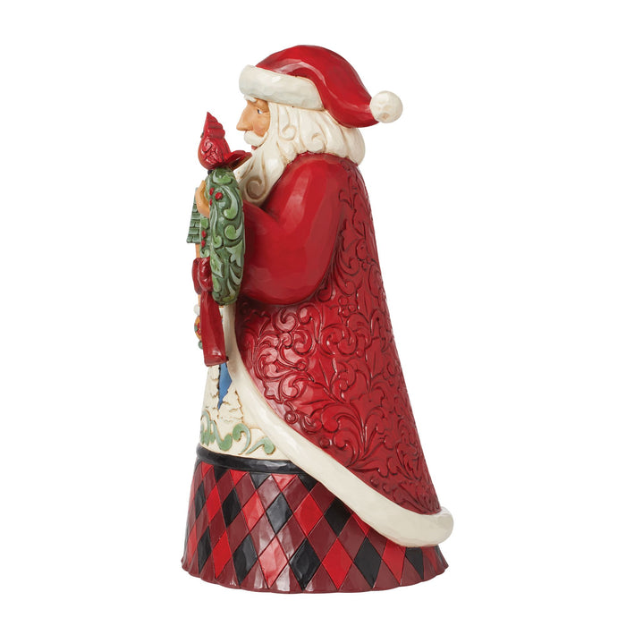 Enesco Highland Glen Santa Bird Fig