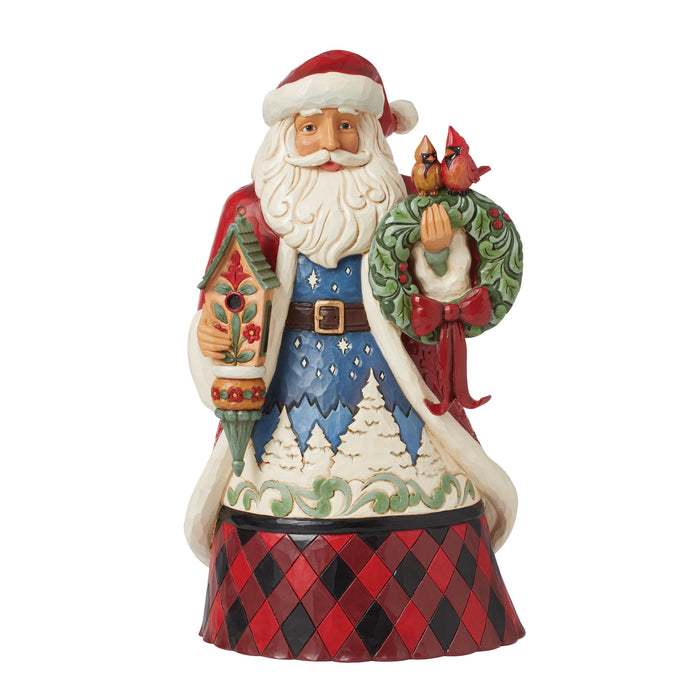 Enesco Highland Glen Santa Bird Fig