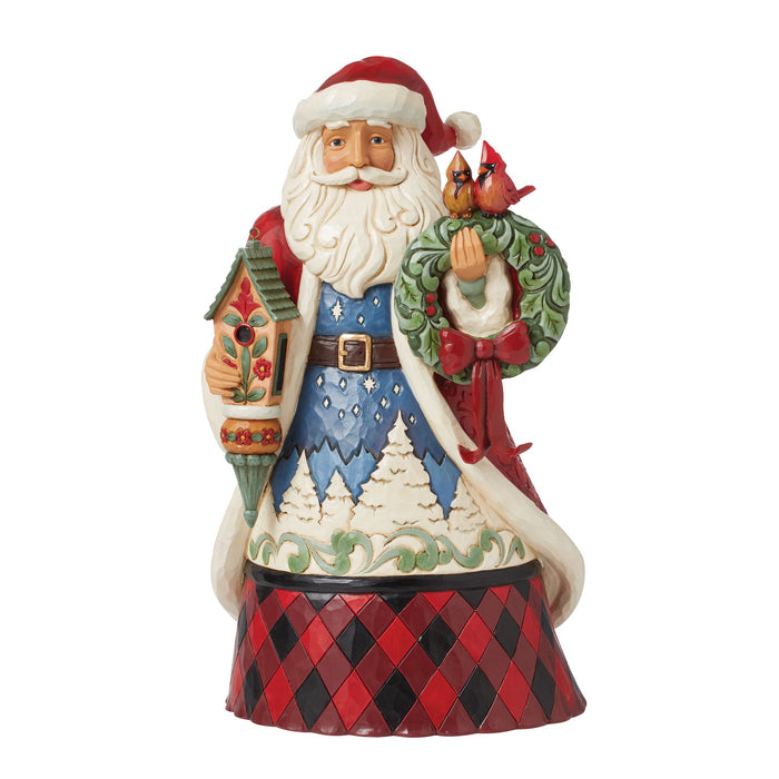 Enesco Highland Glen Santa Bird Fig