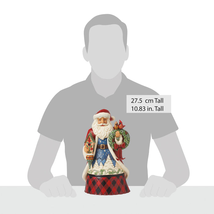 Enesco Highland Glen Santa Bird Fig