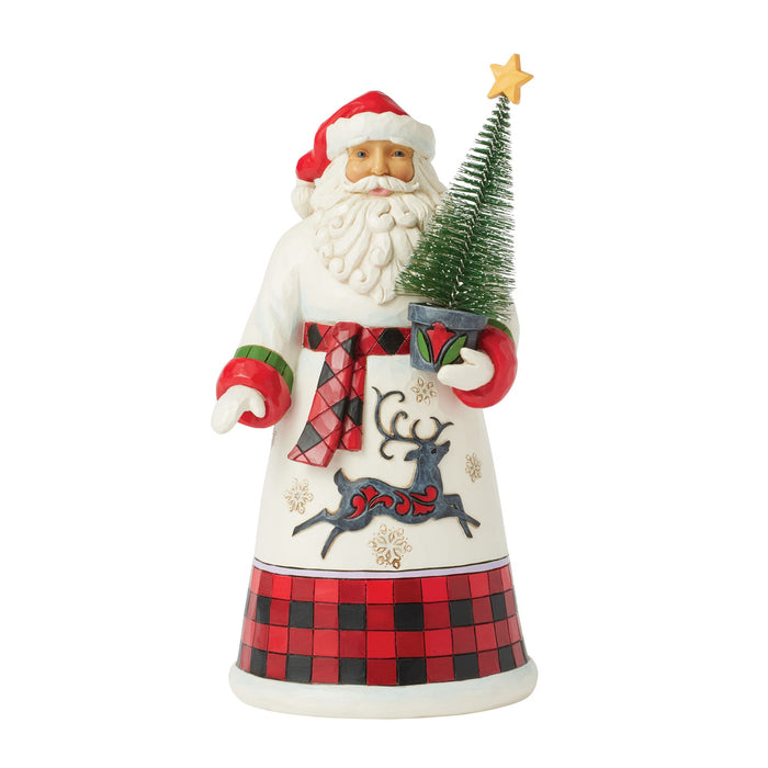 Enesco Highland Glen Santa with Sisal